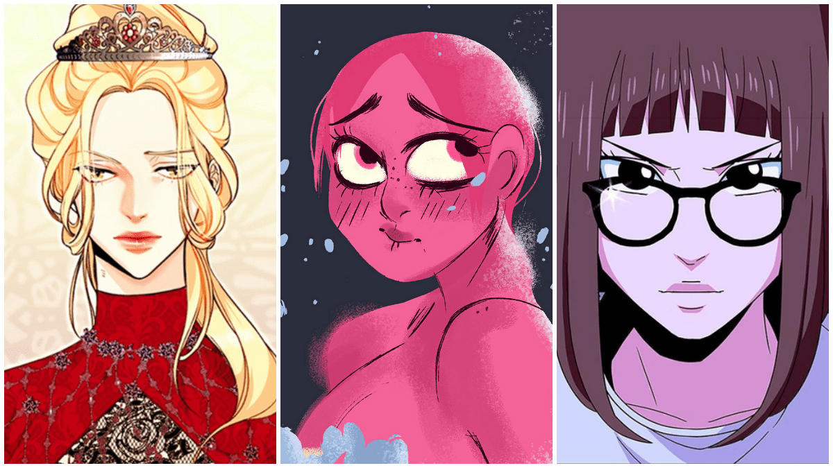 Webtoons The Remarried Empress, Lore Olympus e Let's Play