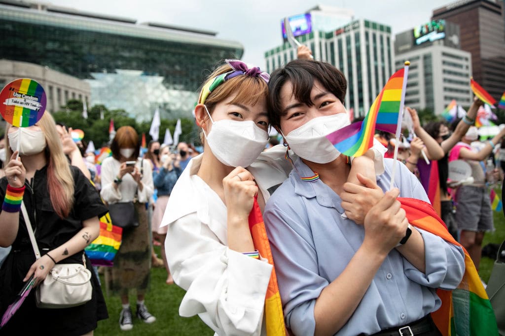 Registro do Festival da Cultura Queer por Woohae Cho (via Getty Images)